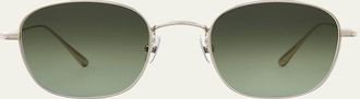 Garrett Leight Mens Cascade Metal Sunglasses