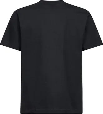 Burberry Mens Black Cotton Logo T-Shirt T-Shirts And Polos