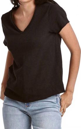 Dear John Denim Decker Jersey Short Sleeve Tee In Black