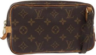 Louis Vuitton Pre-owned Cross Body Bags, female, Brown, Size: ONE SIZE Pre-owned Vintage Cross Body Bag