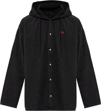 Diesel Hombre, Camisas, Negro, Talla: 2XL