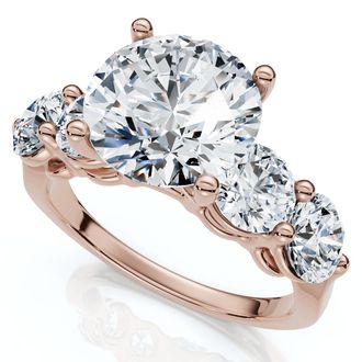 Pompeii3 Certified 3 1/2Ct Diamond Engagement Ring 14k Gold or Platinum Lab Grown