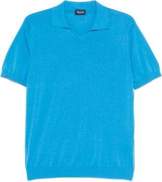 Drumohr T-shirt Frostred - Blu