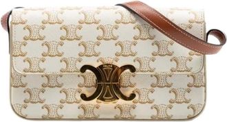 Celine Pre-owned Cross Body Bags, female, White, Size: ONE SIZE Pre-owned Vintage Crossbody Bag
