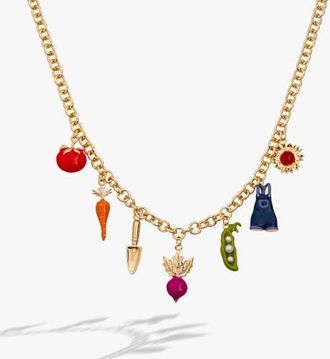 Alex and Ani Farmers Market Charm Necklace in Gold at Nordstrom