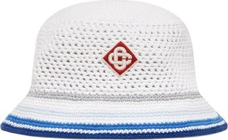 Casablanca Mesh Stripe Hat
