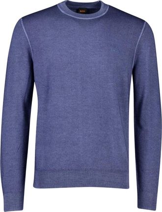 HUGO BOSS Truien & Vesten, Heren, Blauw, 2Xl, Wol, Astefo Pullover