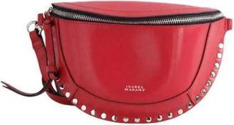 Isabel Marant Pre-owned Belt Bags, female, Red, Size: ONE SIZE Pre-owned Scano Waist Bag