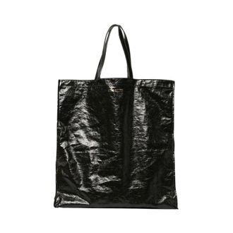 Uma Wang Nylon Gestructureerde Handtas met Handvat - Dames - Shoppers - Groen - ONE Size - Nylon - Tassen