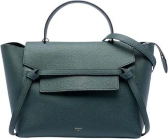 Celine Pre-owned Belt Bags, female, Green, Size: ONE SIZE Pre-owned Mini Belt Bag