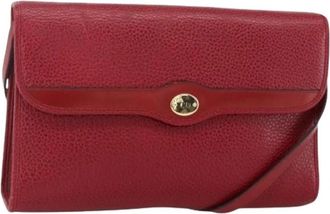 Dior Pre-owned Vintage Schoudertas - Dames - Vintage Schoudertas - Rood - ONE Size - Leer - Vintage