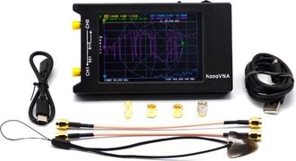 OEM Analizador De Red Vectorial Nanovna-h4, V4.3/4.2 10khz-1.5ghz Hf Vhf Uhf Analizador De Antena Con Pantalla T&aacute;ctil Para Par&aacute;metros S Y Relaci&oacute;n De Onda