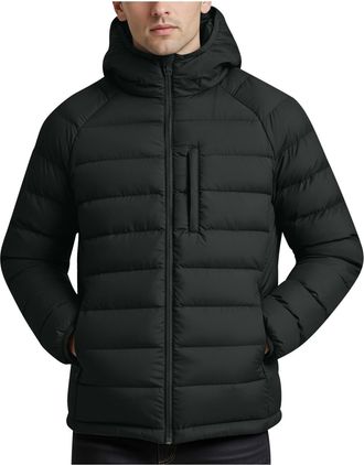 Generic Mens Padded Jacket Warm Puffy Coats Soft Full Zip Thermal Waterproof Jackets Quilted Windproof Insulated Coats Lightweight Puffer Jacket for Hiking Ca