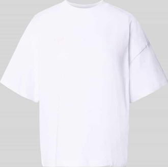 Pegador Oversized T-Shirt mit Motiv- und Logo-Print Modell NIVELLES in Weiss, Gr&ouml;&szlig;e XL