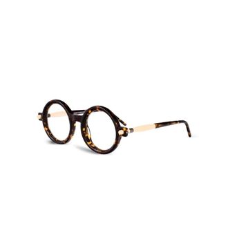 Kuboraum Glasses, unisex, Brown, Size: 47 MM P1 TI Optical Frame