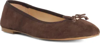 Dune London Helenne Ballet Flat in Brown at Nordstrom, Size 39