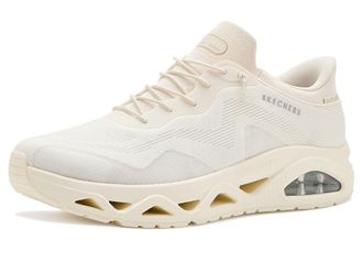 Skechers Uno Glide-Step - Air Gliders Hands Free Slip-Ins Womens Shoes Off-White : 9.5 B - Medium, Textile