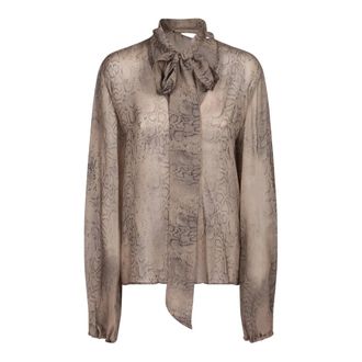 Federica Tosi Dames, Blouses & Shirts, Veelkleurig, Maat: XS