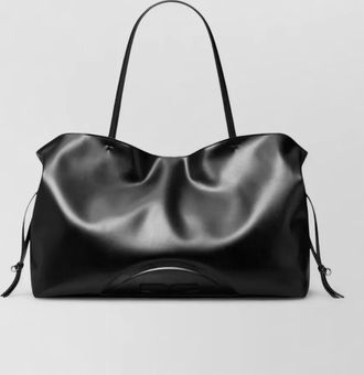 Tory Burch ella tote bag double handles drawstring