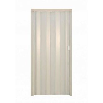 Pinto Puerta Plegable De Interior En Kit De Pvc Mod. Simona Marfil 1013 82x210 Cm