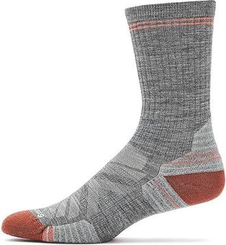 Smartwool Hike Targeted Cushion Crew Socks Womens Crew Cut Socks Shoes Medium Gray : LG (Womens Shoe 10-12.5), Merino/Mesh/Nylon