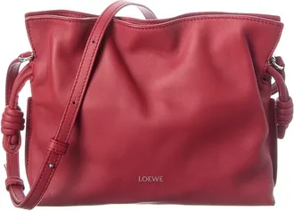 Loewe Flamenco Small Leather Clutch