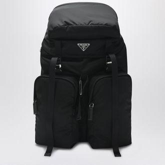 Prada Backpack in black Re-Nylon and Saffiano