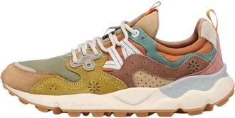 Flower Mountain Yamano 3 Sneaker - Heren - Sneakers - Bruin - 40 EU - Su&egrave;de - Schoenen