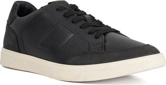 Dune London Mens Tabor - Cupsole Trainers - Black Leather - Size UK 11