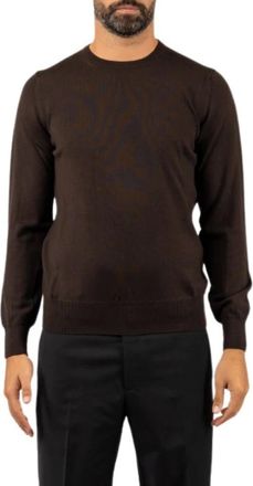 Brooksfield Maglione Girocollo - - Knitwear - Uomo - Marrone - XL