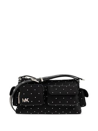 Michael Michael Kors small Dakota studded shoulder bag - Black
