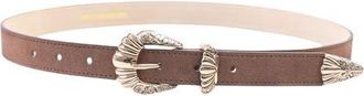 Petit Moments Margaux Faux Leather Belt in Brown at Nordstrom, Size X-Small/small