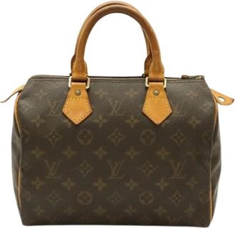 Louis Vuitton Pre-owned Vintage Monogram Handtas - Dames - Vintage Handtas - Bruin - ONE Size - Leer - Vintage
