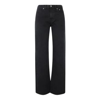 Our Legacy Wide Jeans, female, Black, Size: W26 Wata Cut Jeans