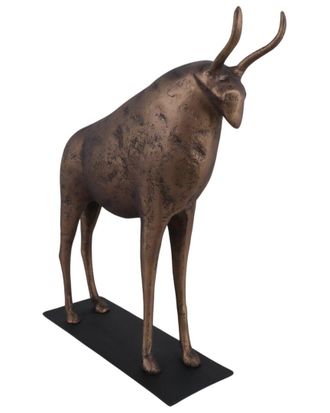 Sagebrook Home 20X17in Bison Sculpture