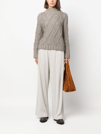 Fabiana Filippi Brede Pantalon van Wol