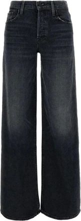 Mother Los Jeans Anchos Ditcher - Jeans - Mujer - Negro - W27
