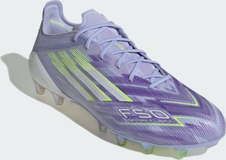 adidas adidas Performance Womens F50 Sparkfusion Elite Low Firm Ground/Artificial Grass Boots - Purple - Size UK 11.5