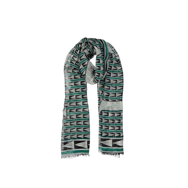 Bicolor Wool Scarf - Multicolor