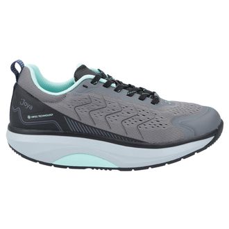 Joya ID Zoom III Textile Womens Low Top Trainers - Dark Grey - Size:UK 6.5