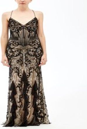 Roberto Cavalli Embellished Evening Gown, Brand Size 40 ( US Size 6 )