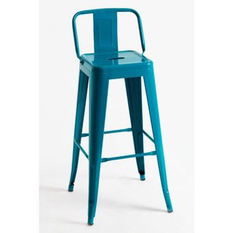 Regalos Miguel Regalos Miguel - Packs Taburetes Altos - Pack 2 Taburetes Torix Respaldo - Verde Azulado