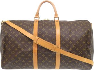 Louis Vuitton Brown Monogram Monogram Boston Bag (Pre-Owned)