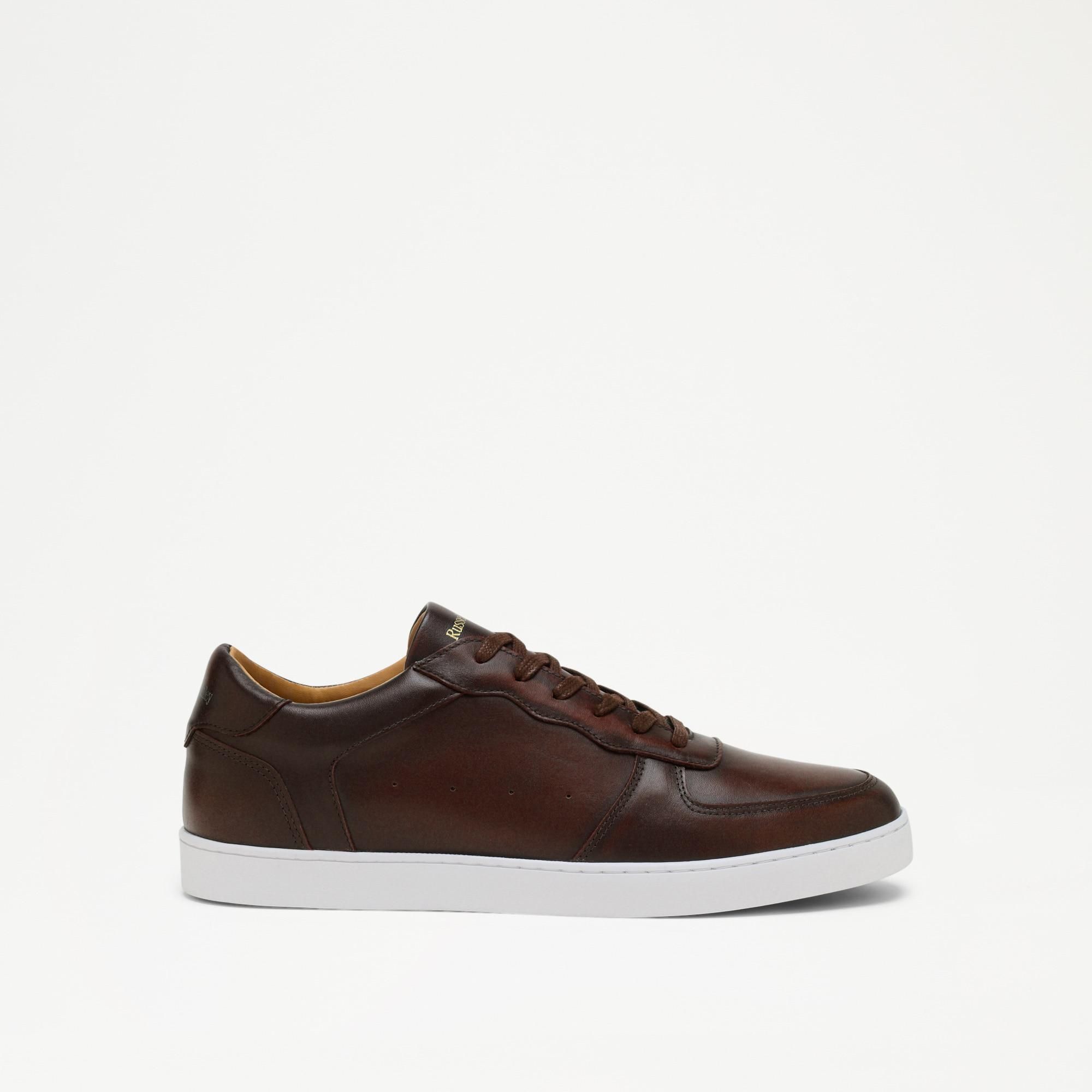 Russell Bromley REBOUNDED Oxford Leather Trainer from
