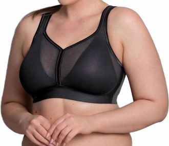 Anita Air Control Deltapad Sports Bra In Anthracite