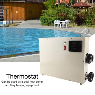 OEM Termostato Inteligente Para Jacuzzis: Termostato Digital Impermeable De 11 Kw Con Control T&aacute;ctil Para Calentar Piscinas, Jacuzzis Y Ba&ntilde;eras. Protecci&oacute;