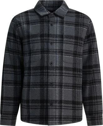 Vince Giacca-camicia a quadri - Grigio