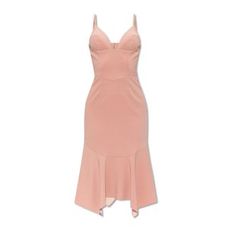 Dsquared2 Strappy Dress - Dames - Feestkleedjes - Roze - XS - Polyester - Kleedjes