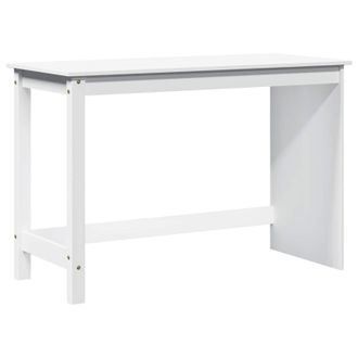 vidaXL Escritorio 112 X 50 X 75 Cm Madera De Pino Macizo Vidaxl