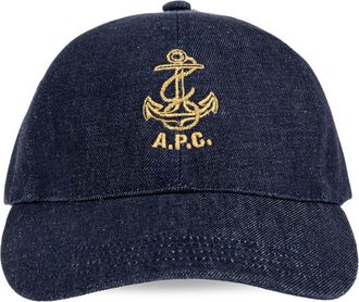 A.P.C. A.p.c., unisex, Accessori, Blu, 54 CM, new